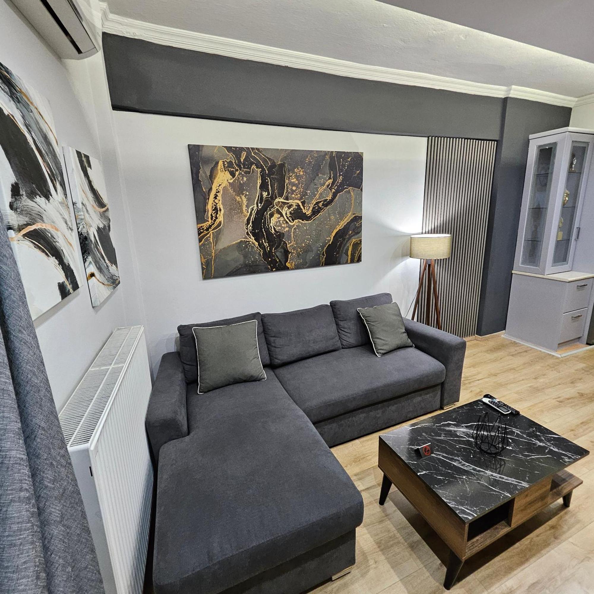 Central 3 Modern Apartment With Free Parking Serres Ngoại thất bức ảnh