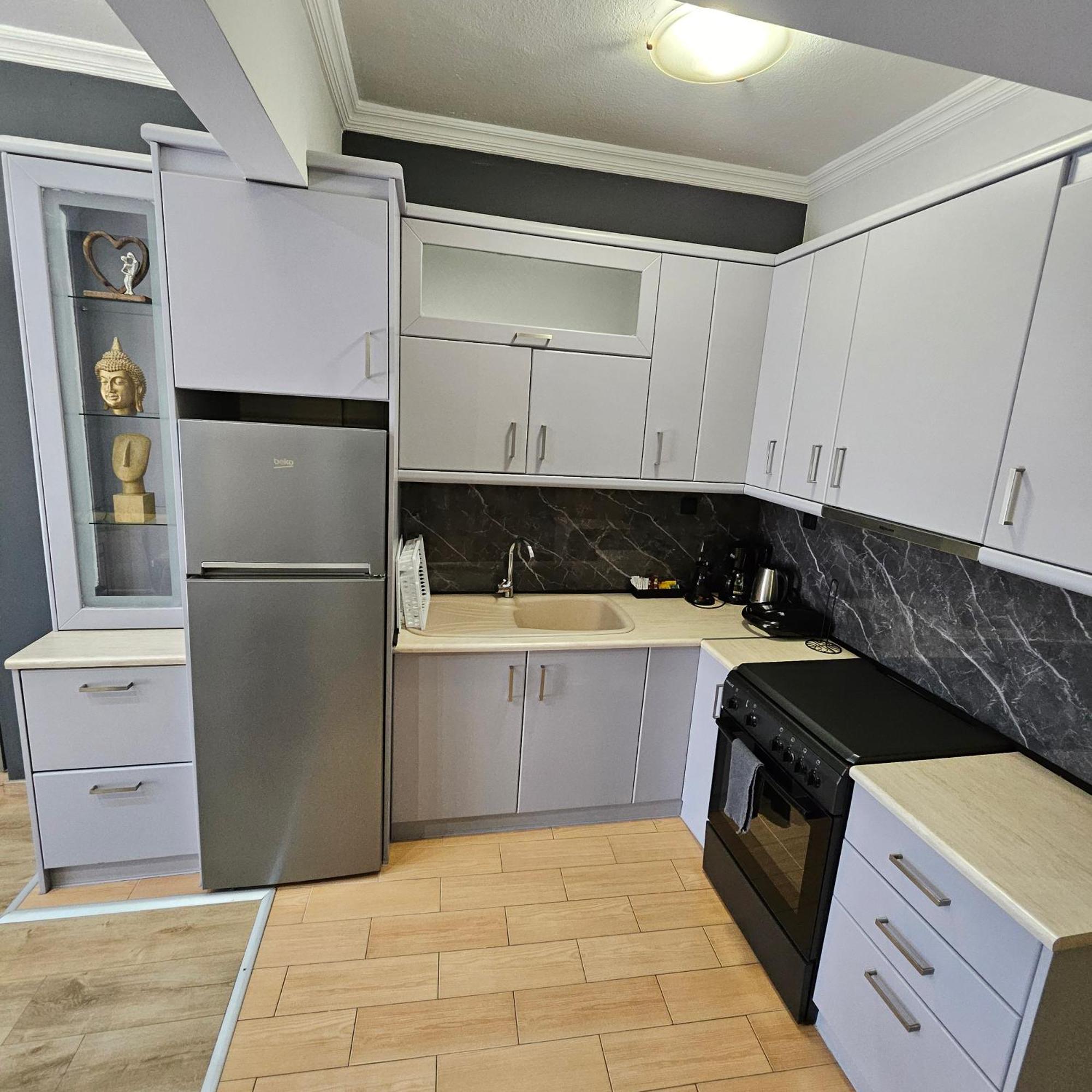 Central 3 Modern Apartment With Free Parking Serres Ngoại thất bức ảnh