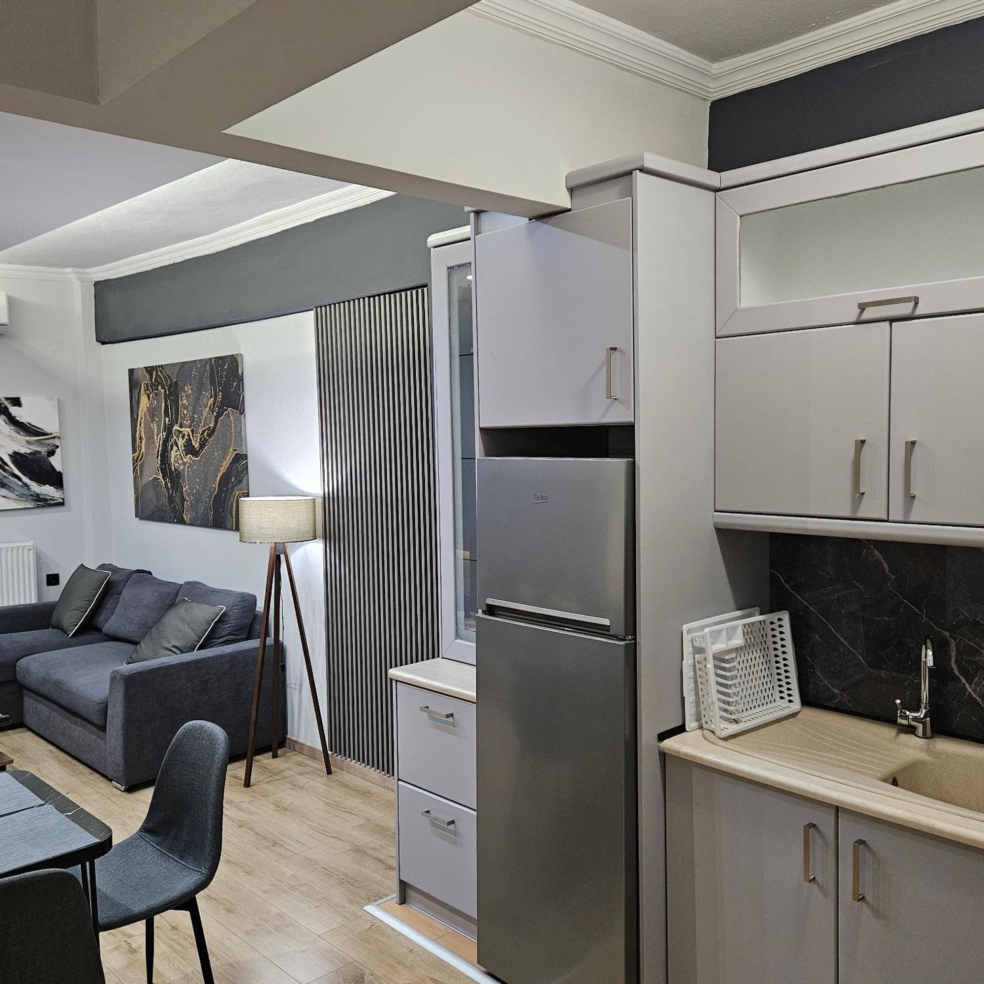 Central 3 Modern Apartment With Free Parking Serres Ngoại thất bức ảnh